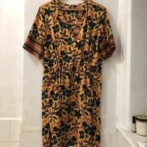 Scotch & Soda Womens Mixed Floral Print Dress